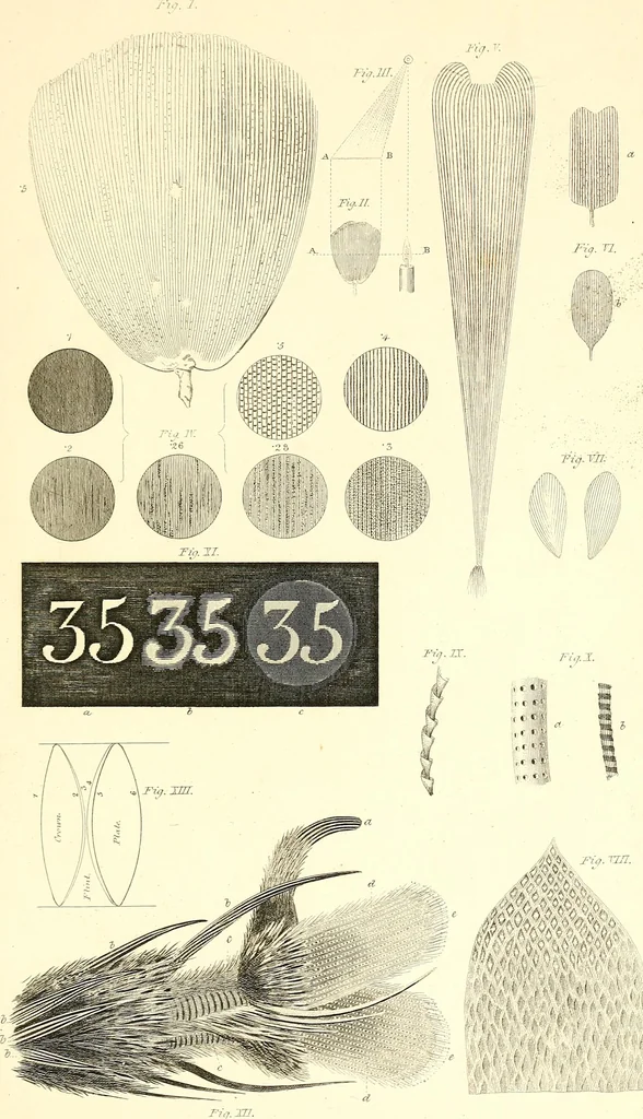 An illustration from Micrographia : containing practical essays on reflecting, solar, oxy-hydrogen gas microscopes; micrometers; eye-pieces, &c. &c., 1837, leaf 246