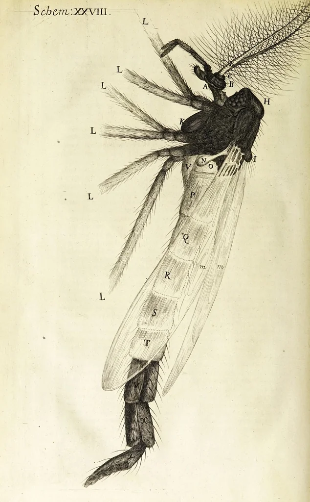 An illustration from Micrographia, or, Some physiological descriptions of minute bodies made by magnifying glasses. : With observations and inquiries thereupon., 1665, leaf 286