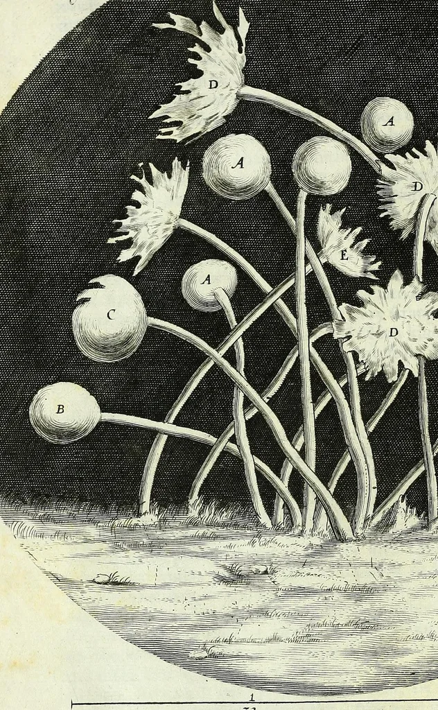 An illustration from Micrographia, or, Some physiological descriptions of minute bodies made by magnifying glasses : with observations and inquiries thereupon, 1667, leaf 196