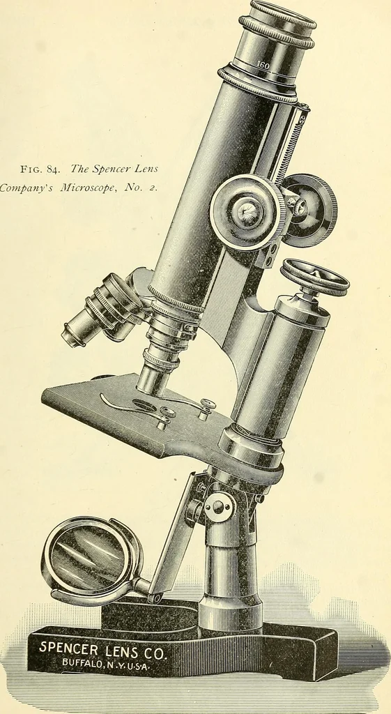 An illustration from The microscope; an introduction to microscopic methods and to histology, 1901, leaf 100