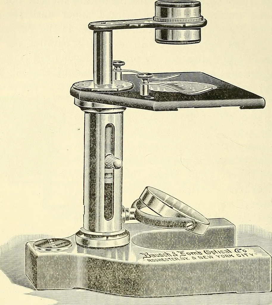 An illustration from The microscope; an introduction to microscopic methods and to histology, 1901, leaf 21