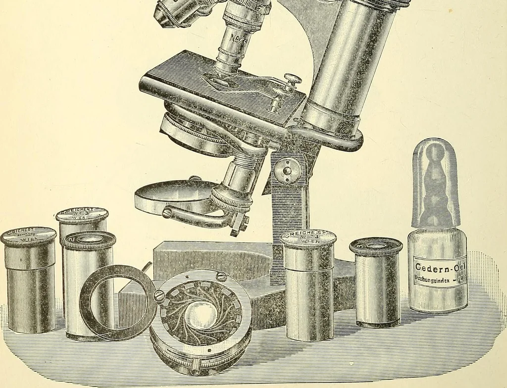An illustration from The microscope; an introduction to microscopic methods and to histology, 1901, leaf 97