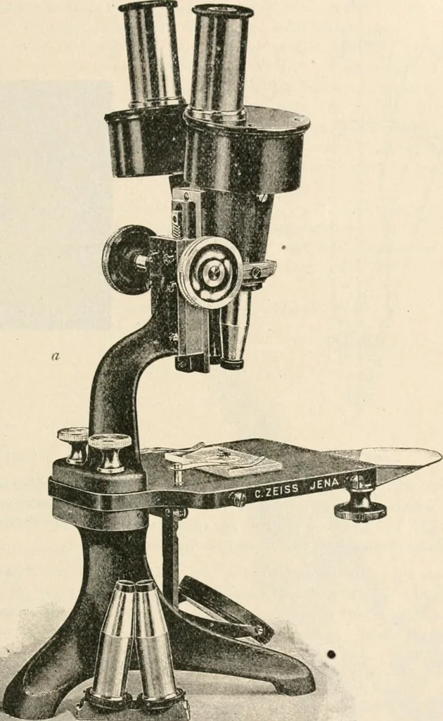 An illustration from The microscope : an introduction to microscopic methods and to histology, 1911, leaf 132