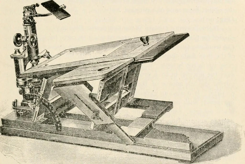 An illustration from The microscope : an introduction to microscopic methods and to histology, 1911, leaf 168