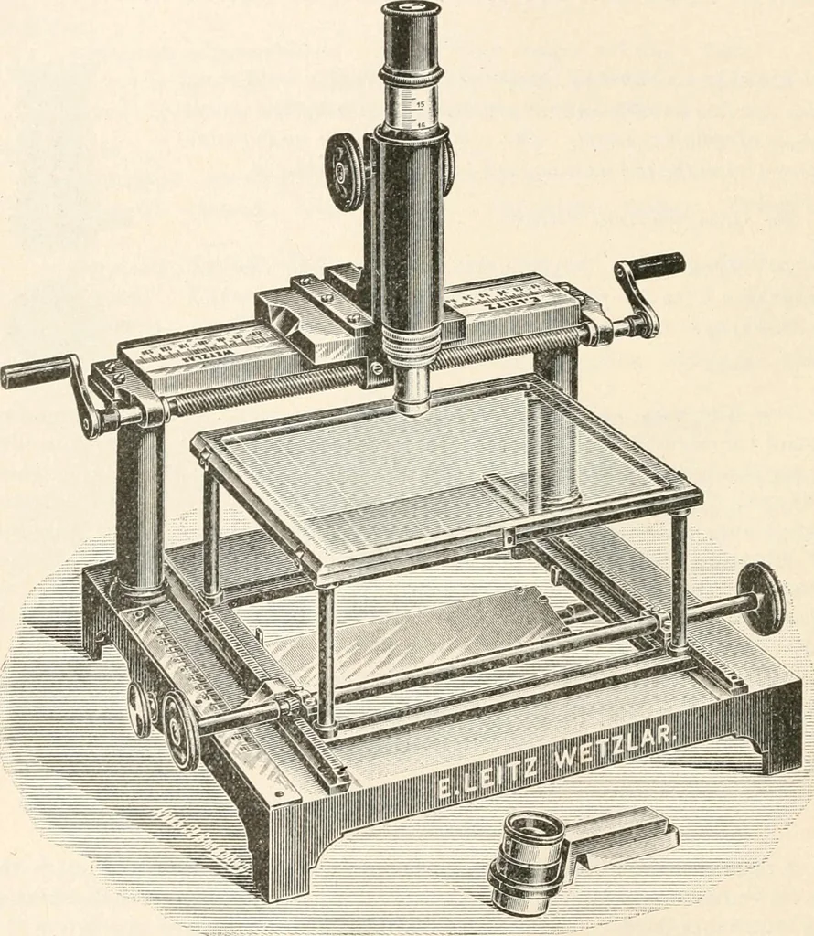 An illustration from The microscope : an introduction to microscopic methods and to histology, 1911, leaf 201
