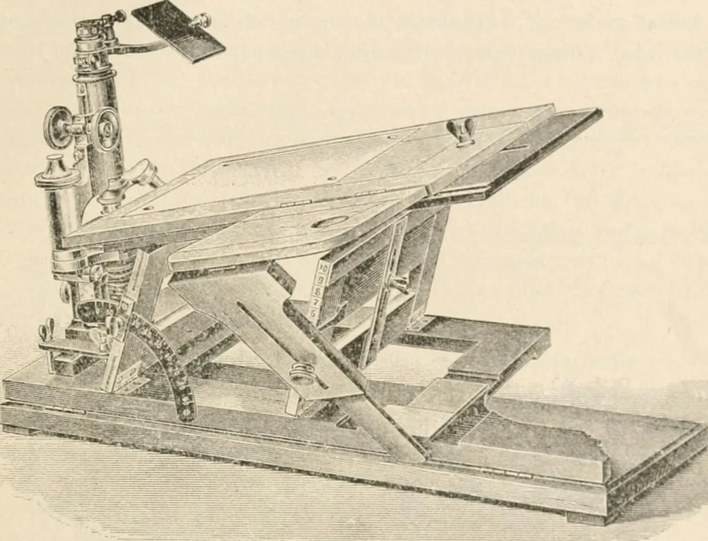 An illustration from The microscope : an introduction to microscopic methods and to histology, 1911, leaf 348