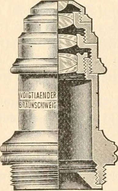 An illustration from The microscope : an introduction to microscopic methods and to histology, 1911, leaf 35