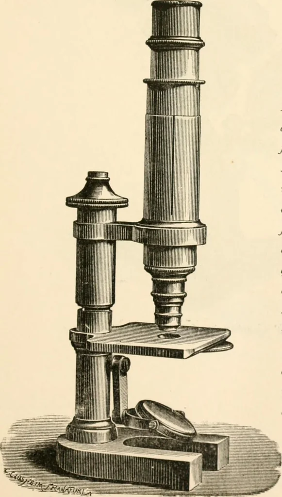 An illustration from The microscope; an introduction to microscopic methods and to histology, 1899, leaf 100