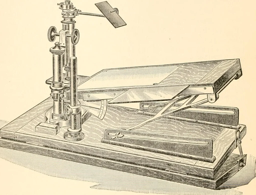 An illustration from The microscope; an introduction to microscopic methods and to histology, 1899, leaf 139