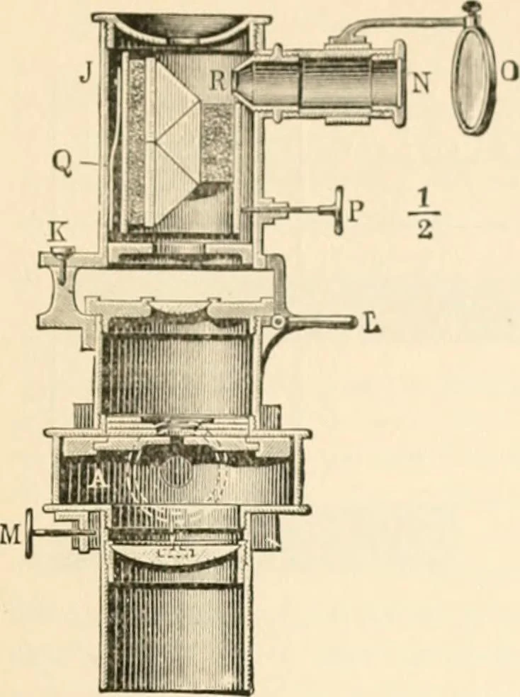 An illustration from The microscope; an introduction to microscopic methods and to histology, 1899, leaf 144