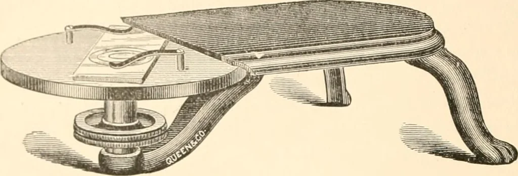 An illustration from The microscope; an introduction to microscopic methods and to histology, 1899, leaf 171