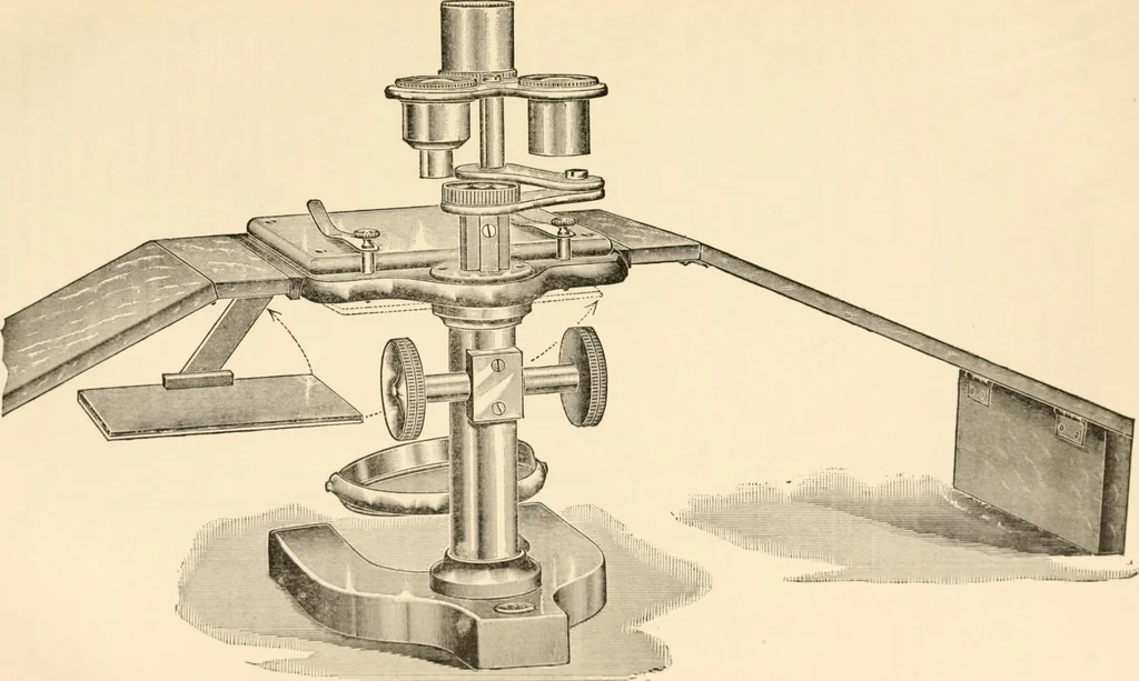 An illustration from The microscope; an introduction to microscopic methods and to histology, 1899, leaf 30