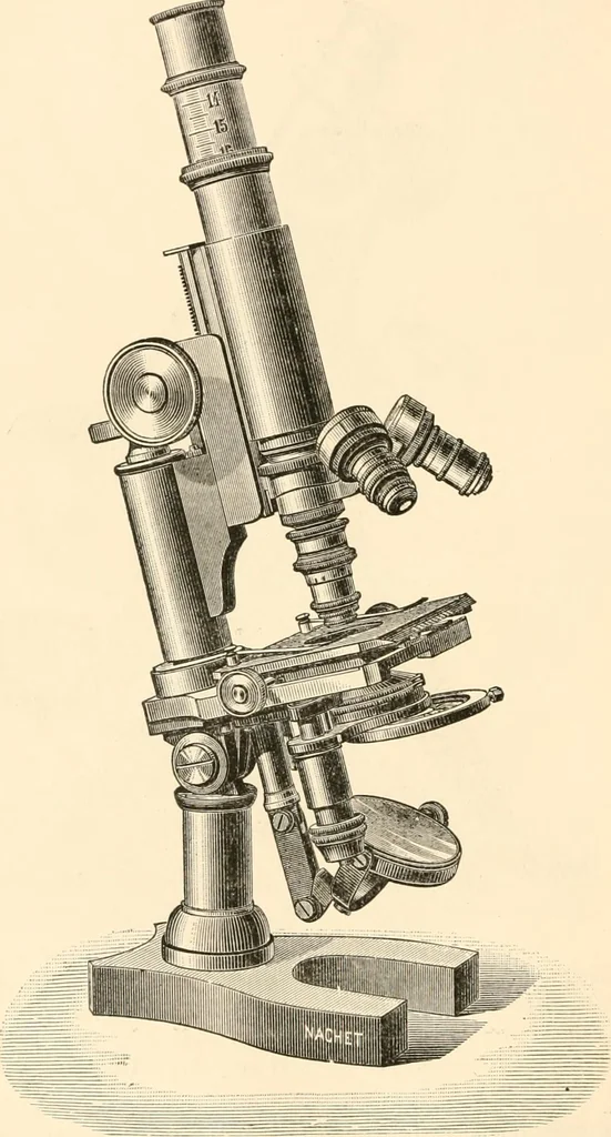 An illustration from The microscope; an introduction to microscopic methods and to histology, 1899, leaf 91