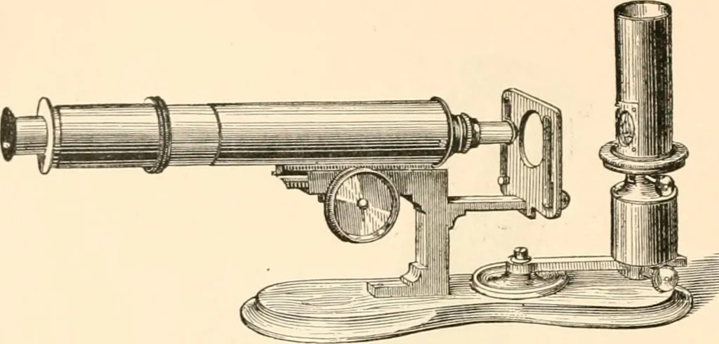 An illustration from The microscope; an introduction to microscopic methods and to histology, 1899, leaf 99