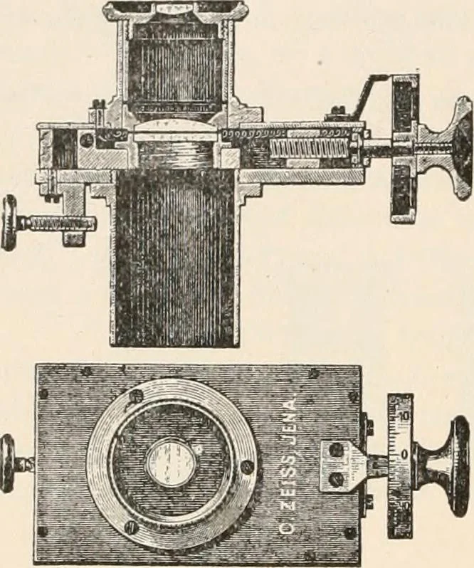 An illustration from The microscope : an introduction to microscopic methods and to histology, 1911, leaf 47