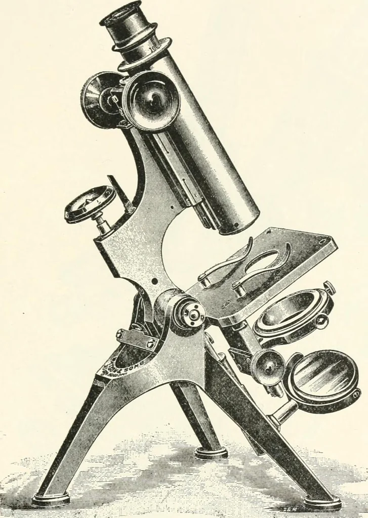 An illustration from The microscope : an introduction to microscopic methods and to histology, 1911, leaf 90