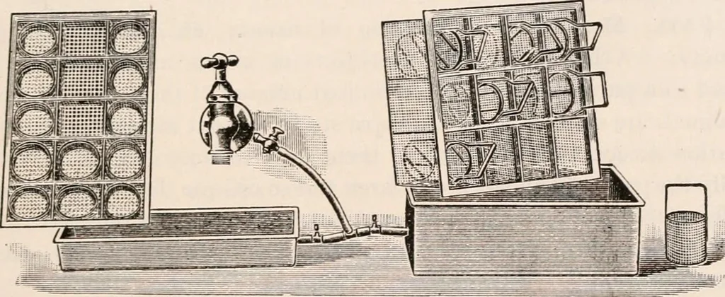 An illustration from The microscope; an introduction to microscopic methods and to histology, 1917, leaf 382