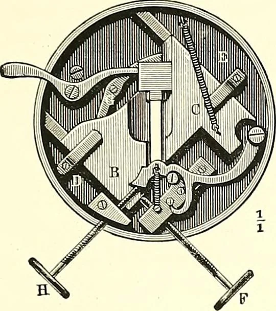 An illustration from The microscope : its construction and management : including technique, photo-micrography, and the past and future of the microscope, 1893, leaf 118