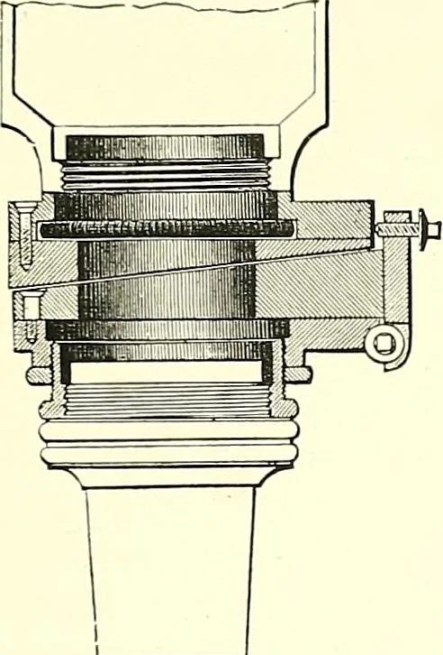 An illustration from The microscope : its construction and management : including technique, photo-micrography, and the past and future of the microscope, 1893, leaf 122