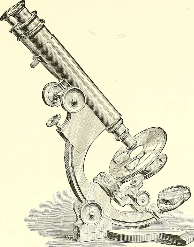 An illustration from The microscope : its construction and management : including technique, photo-micrography, and the past and future of the microscope, 1893, leaf 162