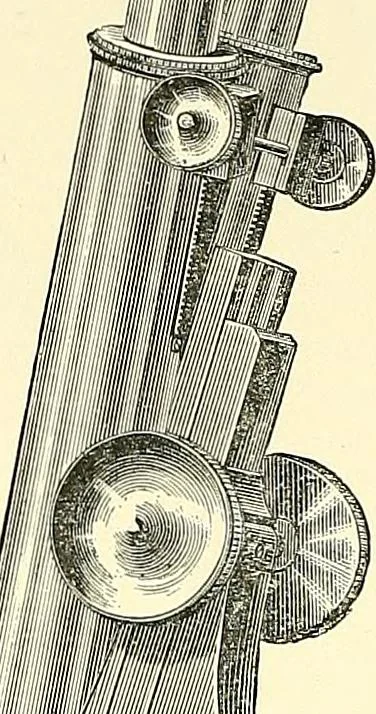 An illustration from The microscope : its construction and management : including technique, photo-micrography, and the past and future of the microscope, 1893, leaf 231