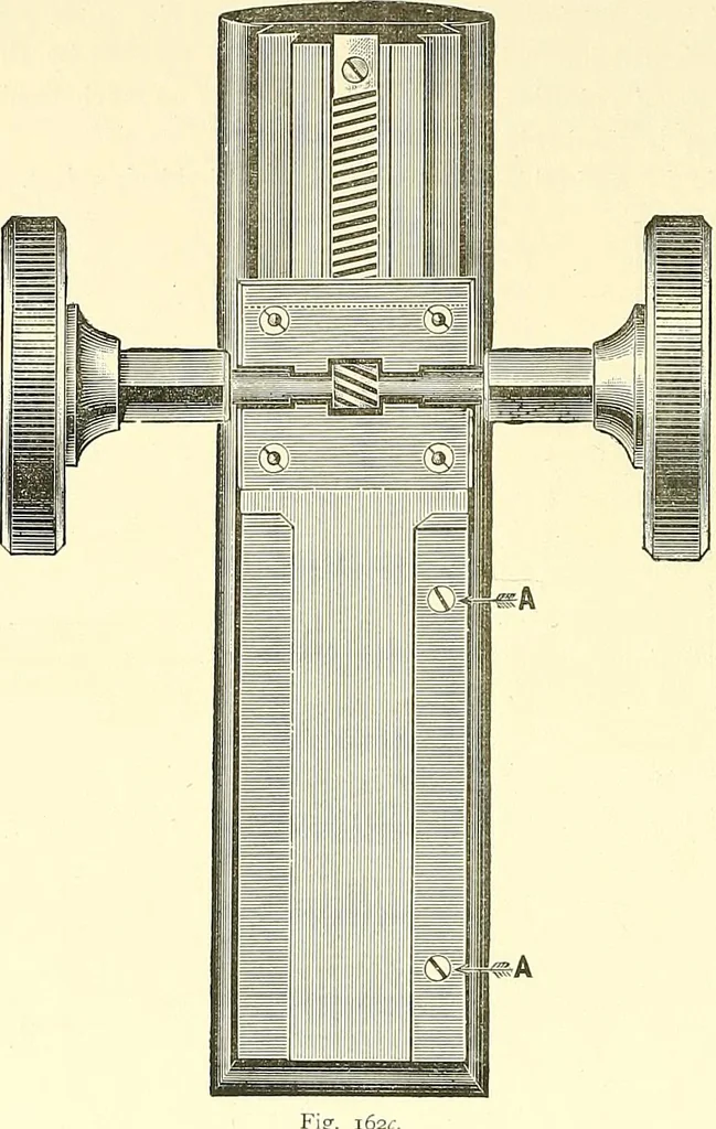 An illustration from The microscope : its construction and management : including technique, photo-micrography, and the past and future of the microscope, 1893, leaf 251