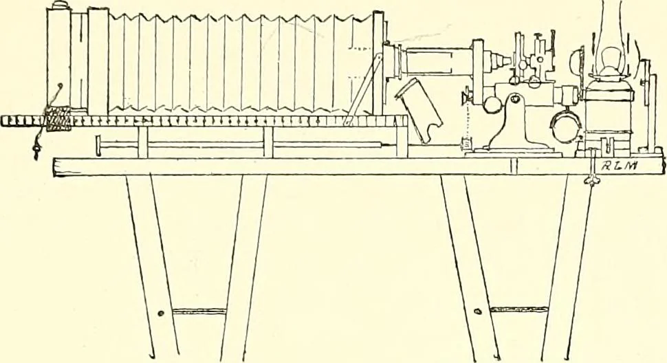An illustration from The microscope : its construction and management : including technique, photo-micrography, and the past and future of the microscope, 1893, leaf 306