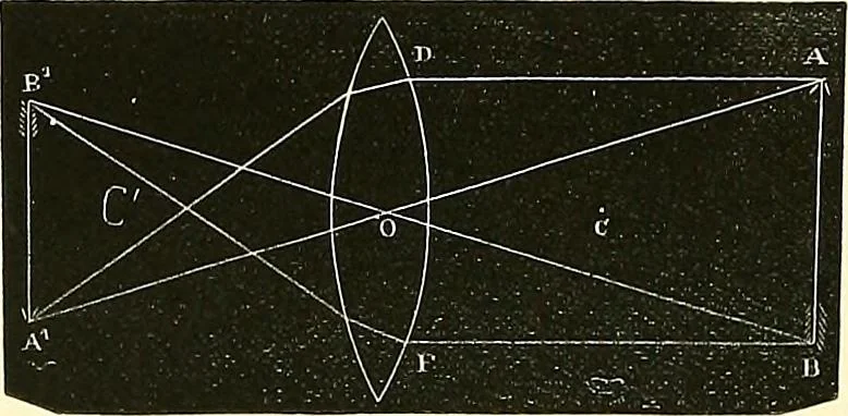 An illustration from The microscope : its construction and management : including technique, photo-micrography, and the past and future of the microscope, 1893, leaf 33