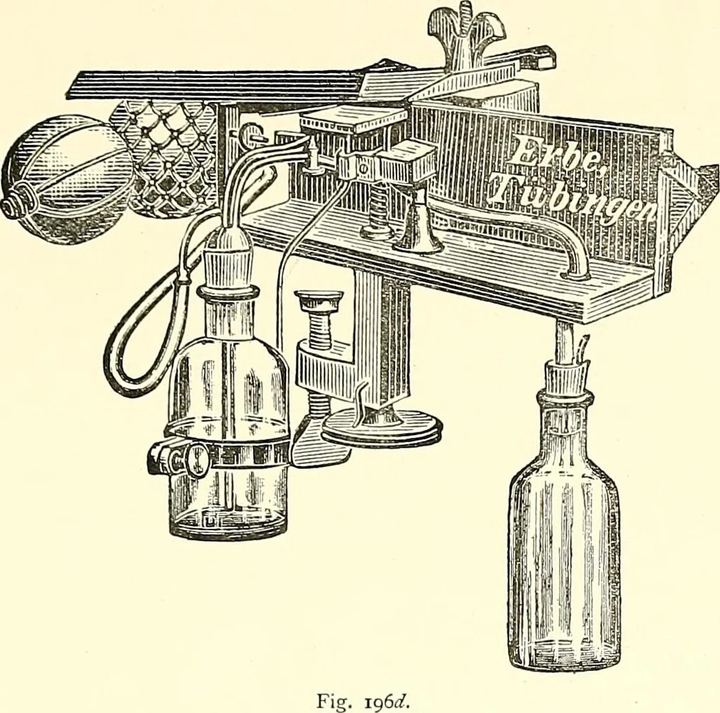 An illustration from The microscope : its construction and management : including technique, photo-micrography, and the past and future of the microscope, 1893, leaf 342