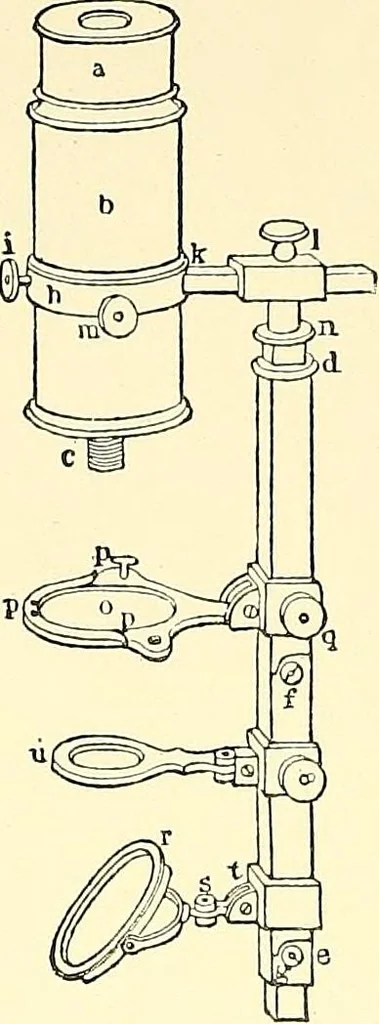 An illustration from The microscope : its construction and management : including technique, photo-micrography, and the past and future of the microscope, 1893, leaf 371