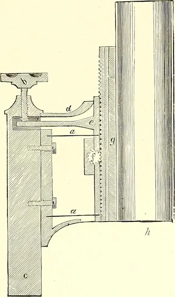 An illustration from The microscope : its construction and management : including technique, photo-micrography, and the past and future of the microscope, 1893, leaf 386