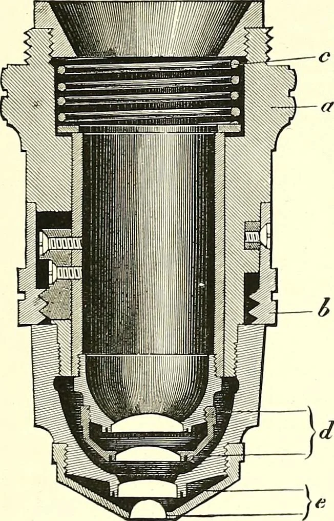 An illustration from The microscope : its construction and management : including technique, photo-micrography, and the past and future of the microscope, 1893, leaf 66