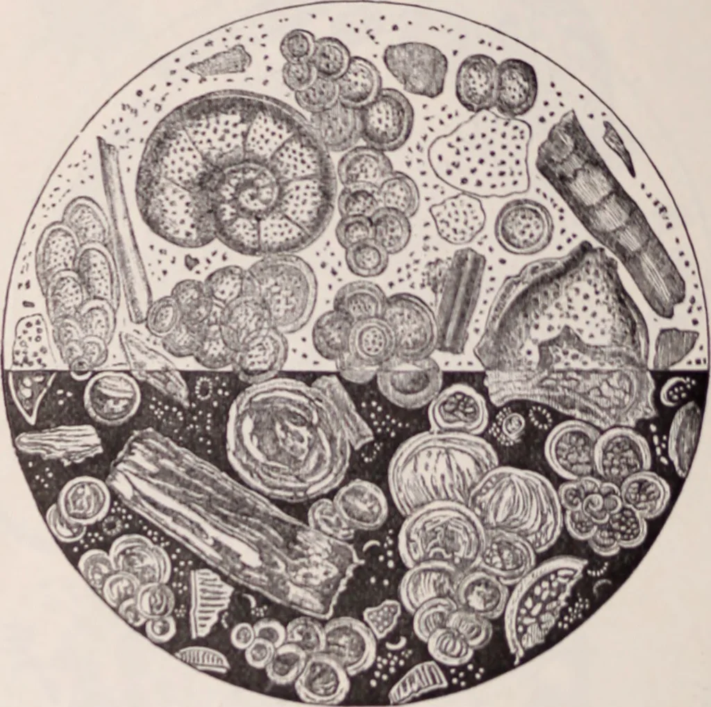 An illustration from The microscope and its revelations, 1891, leaf 1073