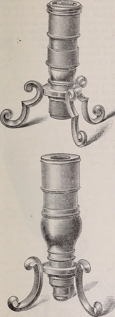 An illustration from The microscope and its revelations, 1891, leaf 154