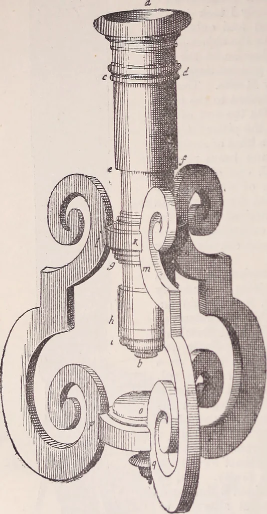 An illustration from The microscope and its revelations, 1891, leaf 157