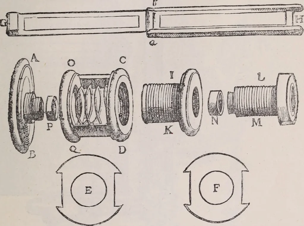 An illustration from The microscope and its revelations, 1891, leaf 160