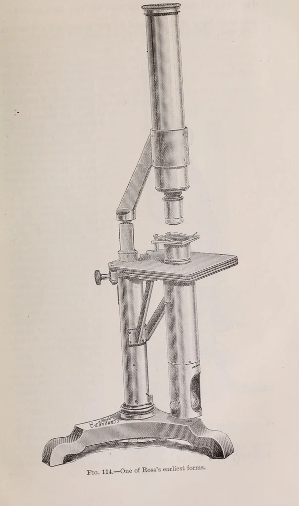 An illustration from The microscope and its revelations, 1891, leaf 174