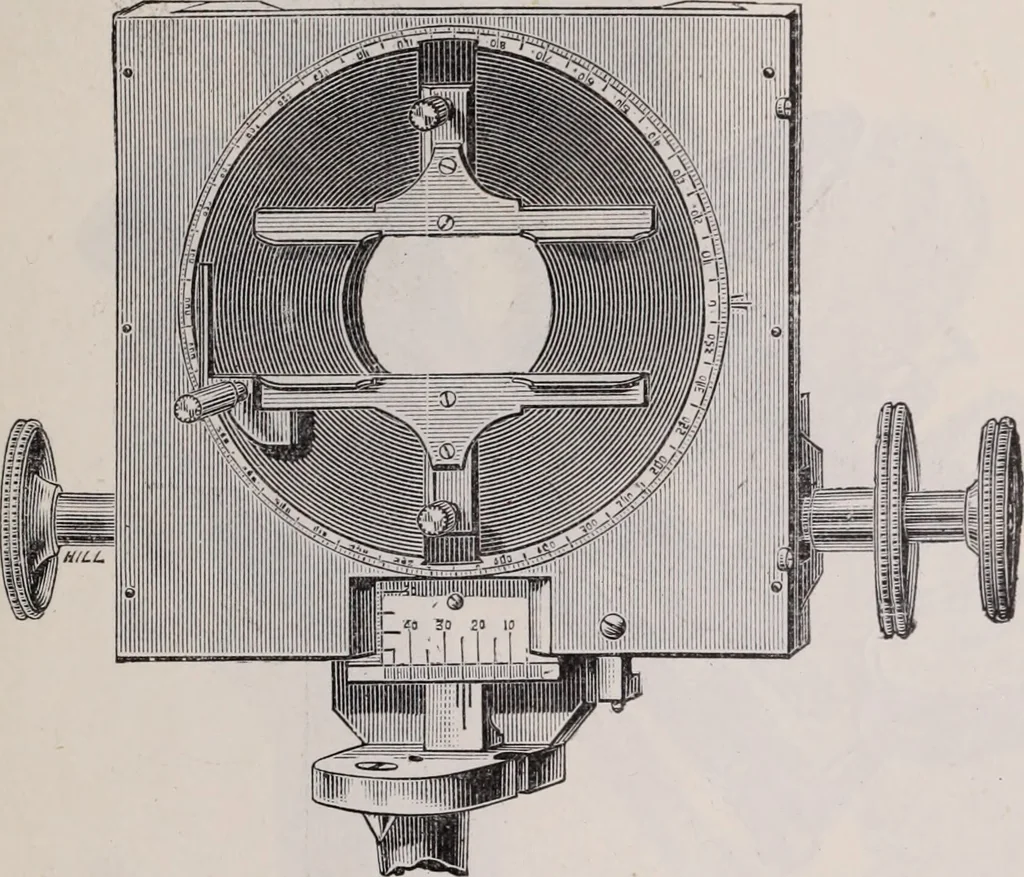 An illustration from The microscope and its revelations, 1891, leaf 210