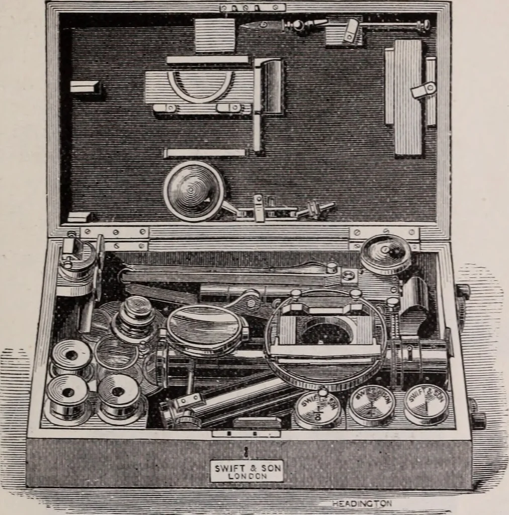 An illustration from The microscope and its revelations, 1891, leaf 226