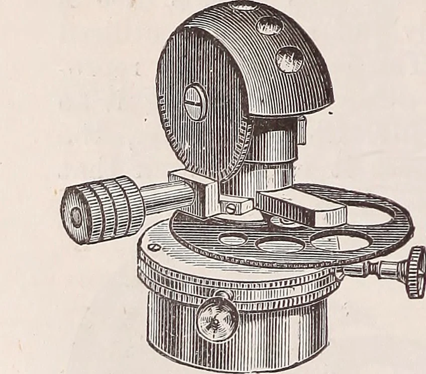 An illustration from The microscope and its revelations, 1891, leaf 289