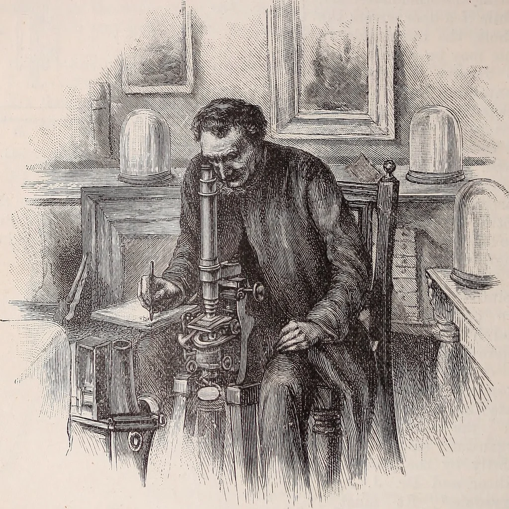 An illustration from The microscope and its revelations, 1891, leaf 377