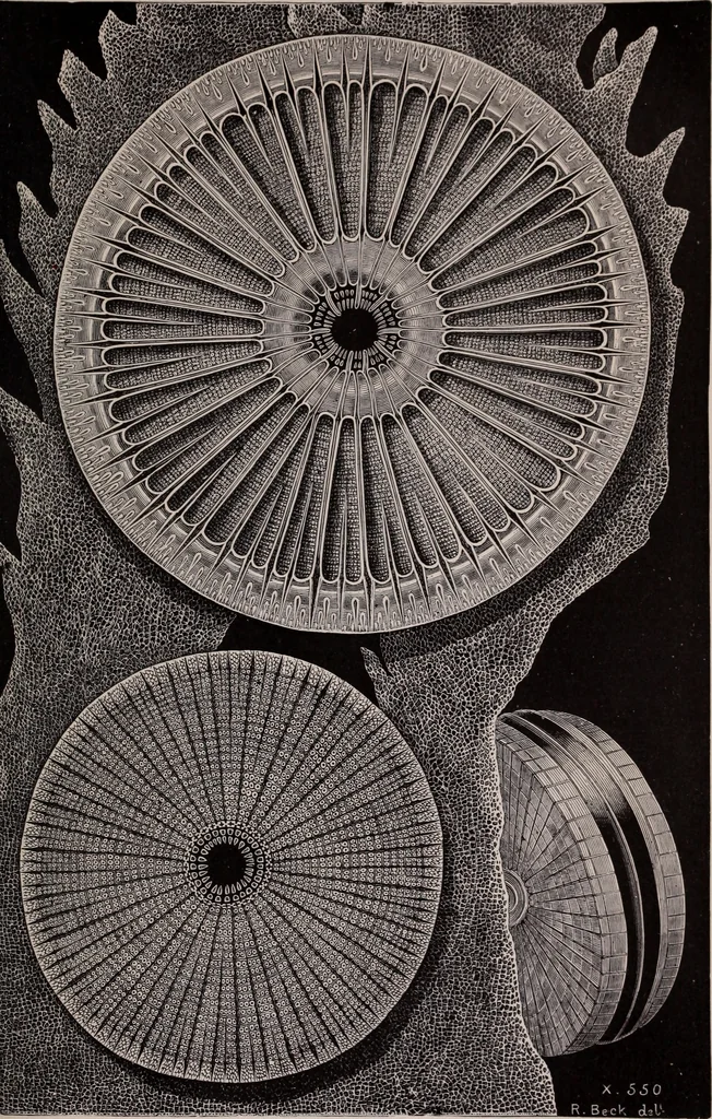 An illustration from The microscope and its revelations, 1891, leaf 572