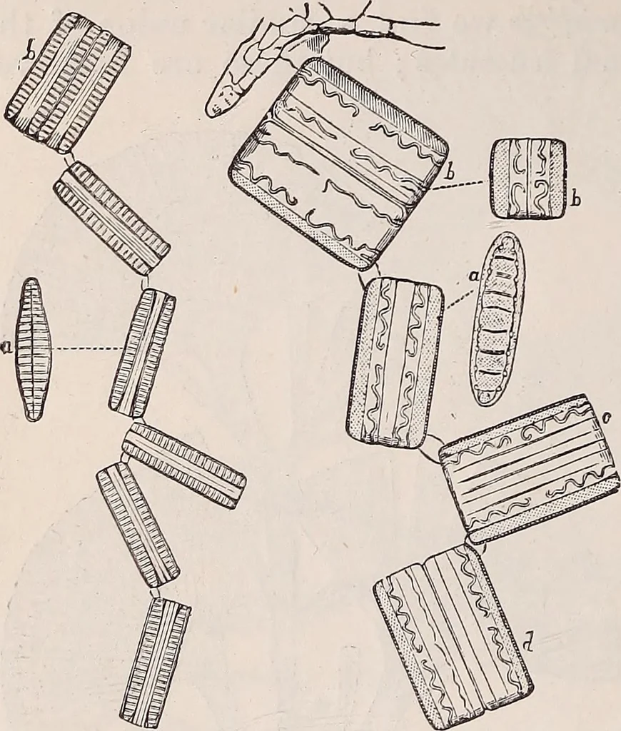 An illustration from The microscope and its revelations, 1891, leaf 581