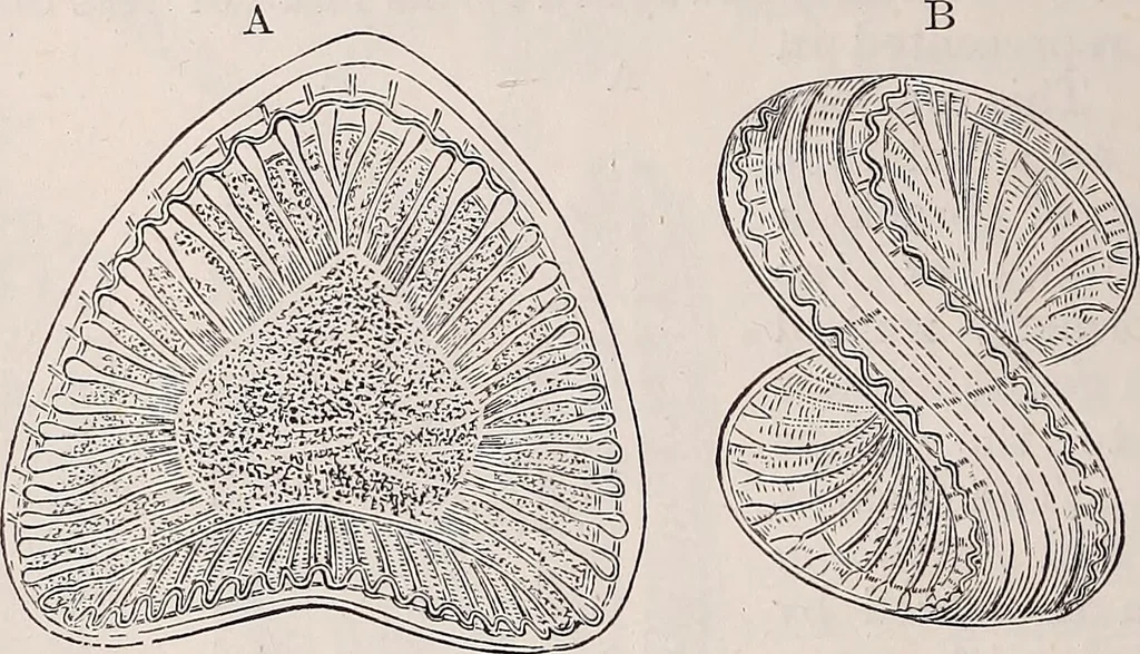 An illustration from The microscope and its revelations, 1891, leaf 583