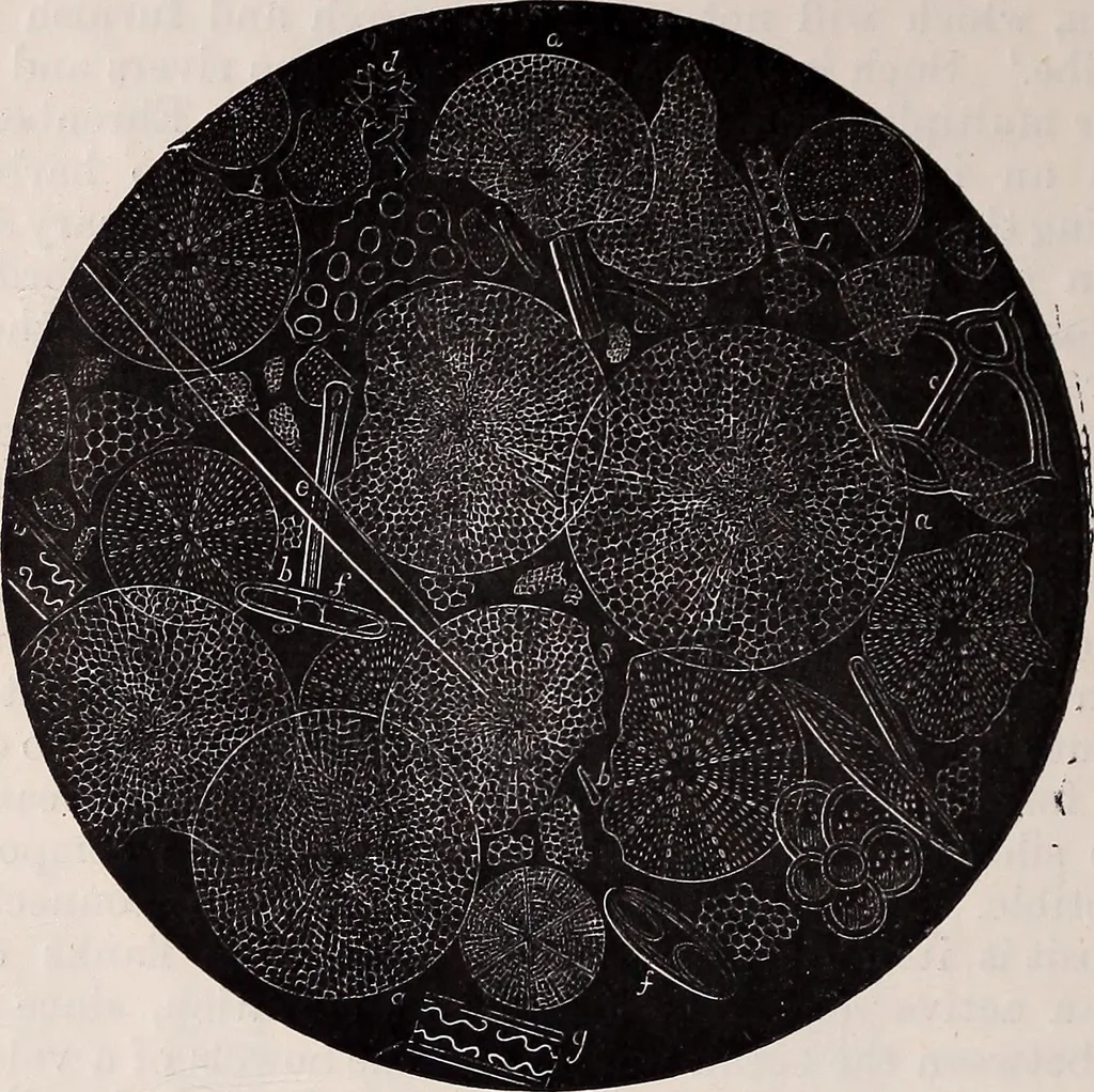 An illustration from The microscope and its revelations, 1891, leaf 597