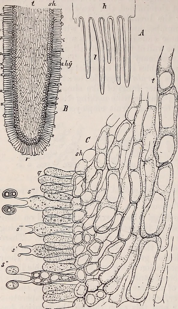 An illustration from The microscope and its revelations, 1891, leaf 623