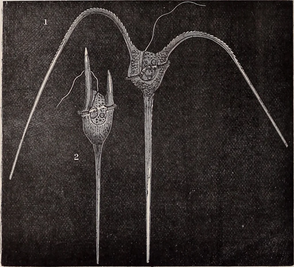 An illustration from The microscope and its revelations, 1891, leaf 747