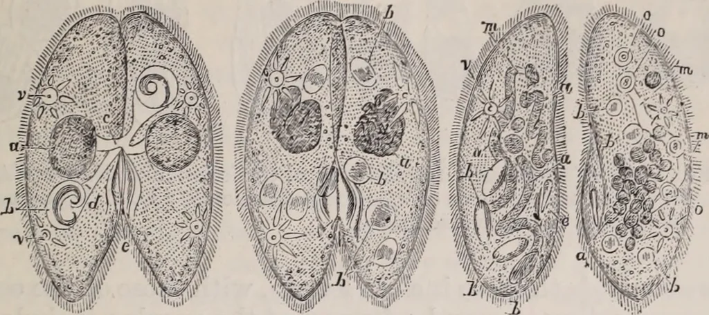 An illustration from The microscope and its revelations, 1891, leaf 756
