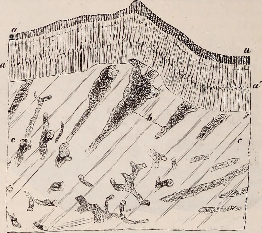 An illustration from The microscope and its revelations, 1891, leaf 823