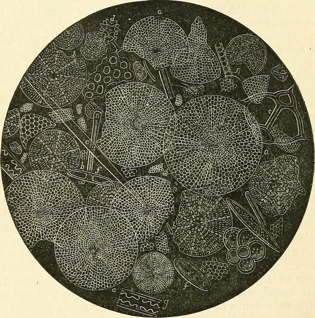An illustration from The microscope and its revelations, 1856, leaf 357